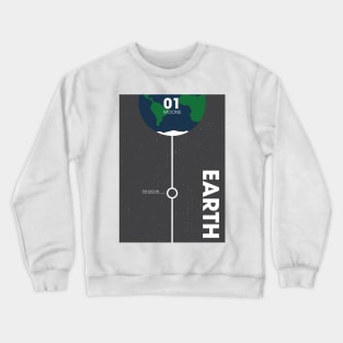 The Earths Moon Crewneck Sweatshirt